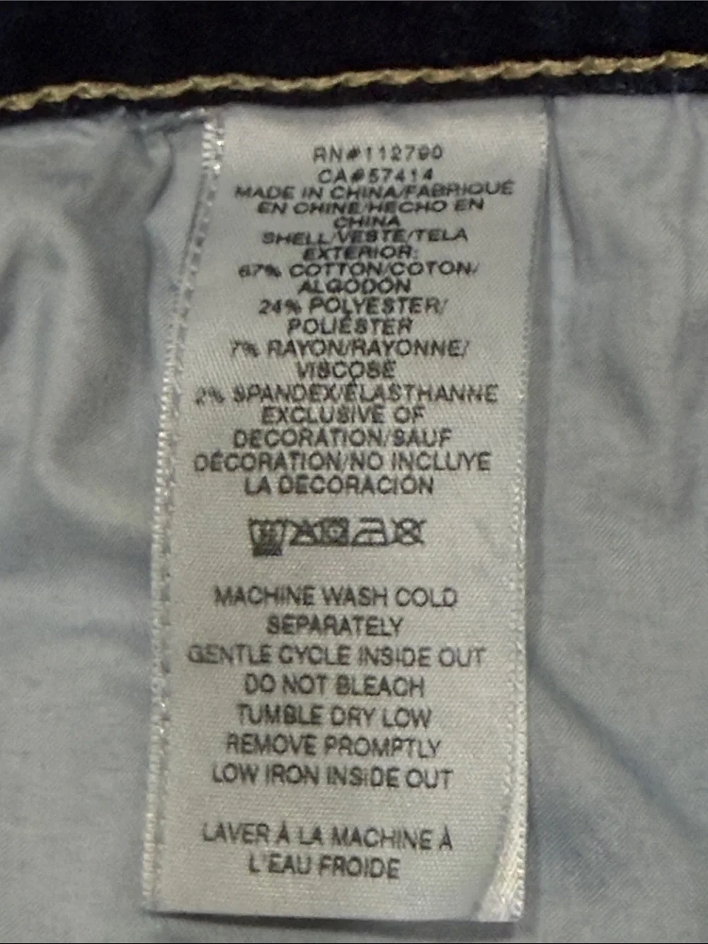 True Religion 34 Slim Straight Jeans in Dark Indigo